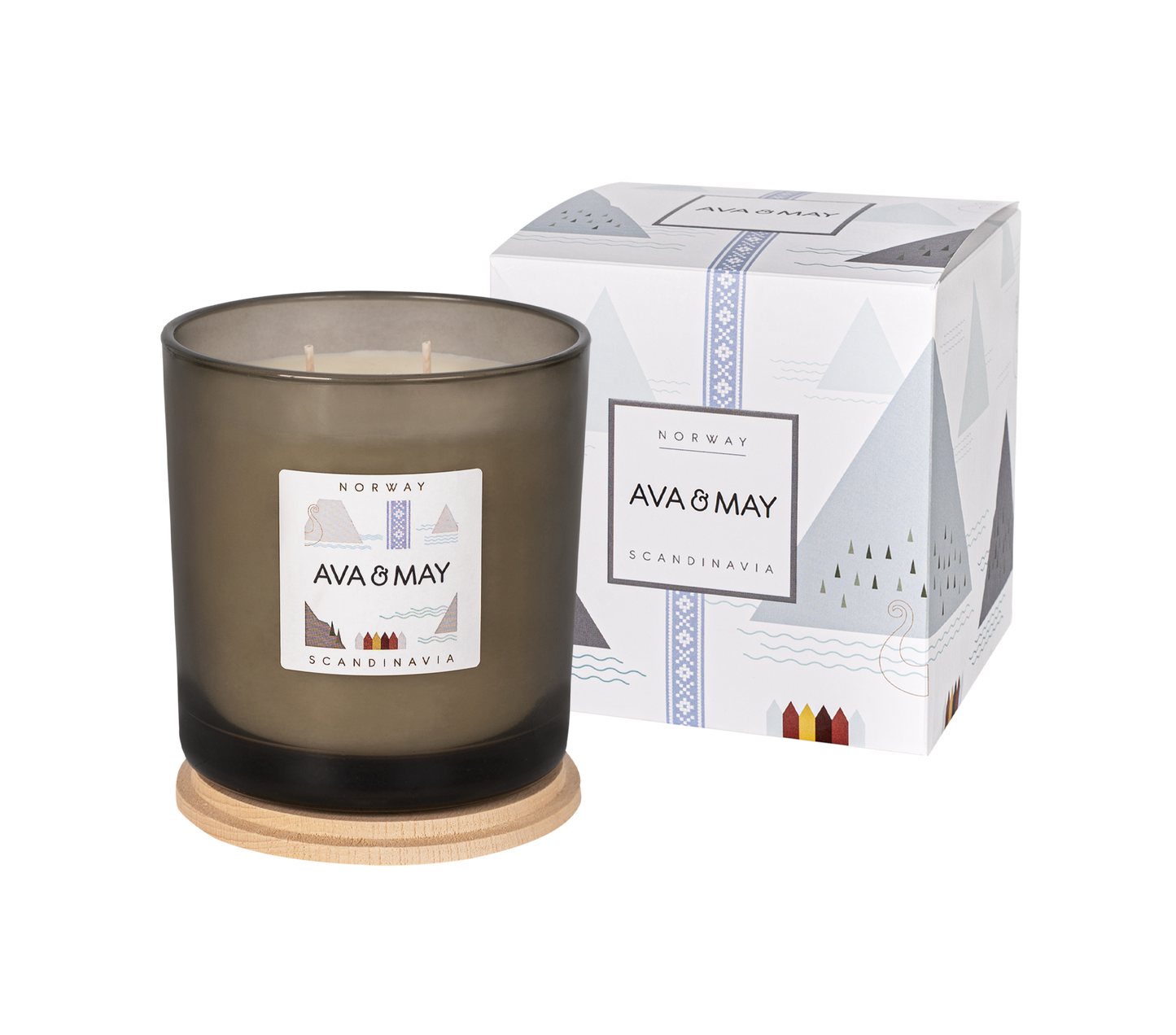 Norwegen Große Duftkerze